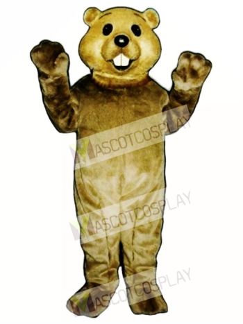 Cute Groundhog Mascot Costume