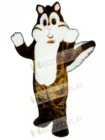 Calvin Chipmunk Mascot Costume