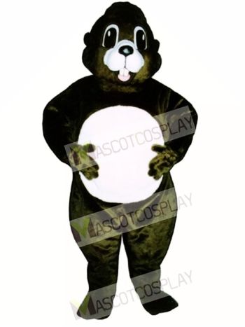 Happy Groundhog Mascot Costume