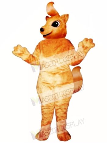 Girly Squirrel Mascot Costume