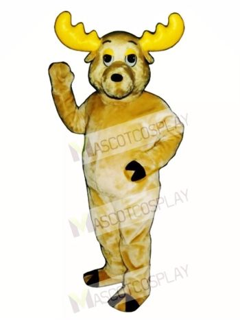 Cute Morty Moose Mascot Costume