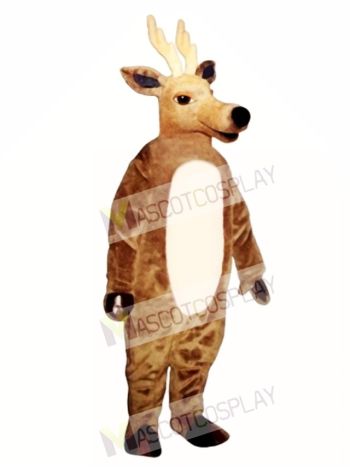 Cute Sleepy Deer Mascot Costume