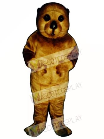 Cute Baby Otter Mascot Costume