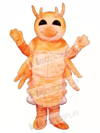 Cute Shrimp Mascot Costume