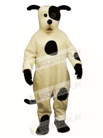 Cute Johnny Spot Dog Mascot Costume