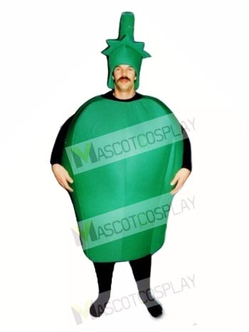 Green Pepper Mascot Costume