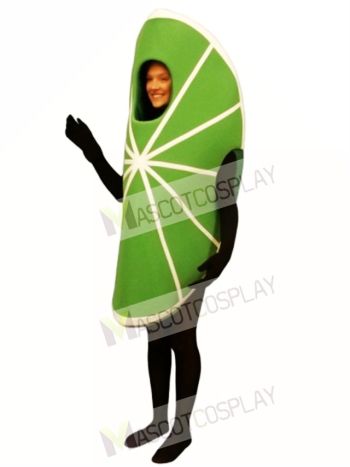 Lime Wedge Mascot Costume
