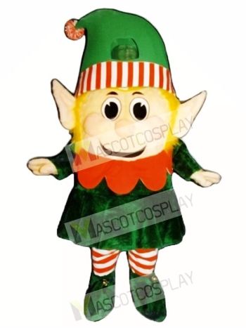 Madcap Girl Elf Mascot Costume