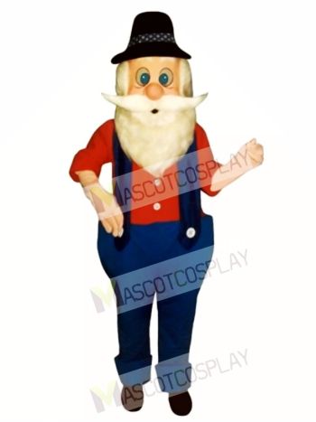 Hillbilly Harold Mascot Costume