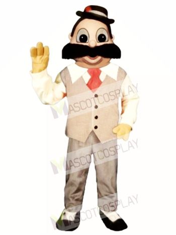 Barber Mascot Costume