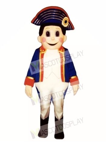 Colonial Boy Mascot Costume