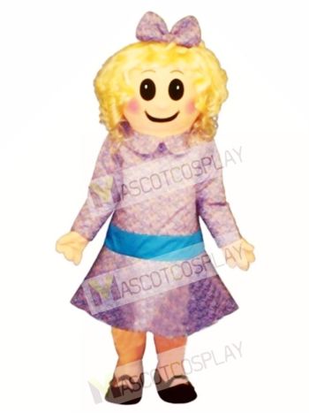 Satin Doll Mascot Costume