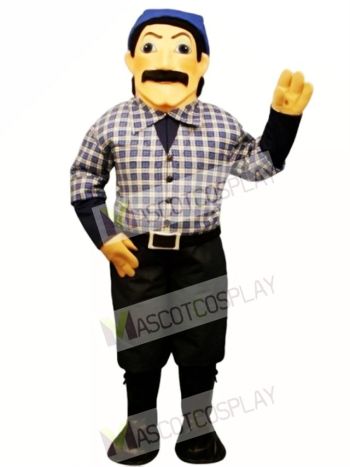 Timber Jack Mascot Costume