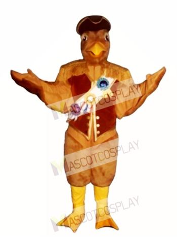 Cute Admiral Albatross Mascot Costume