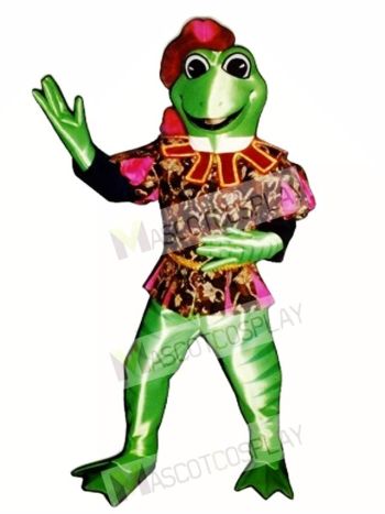 Prince Frederick Frog Mascot Costume