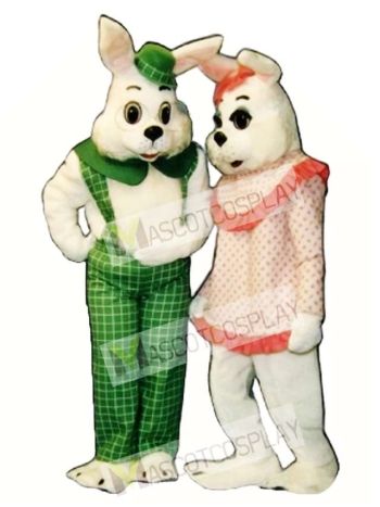 Easter Eggbert Bunny Rabbit Mascot Costume