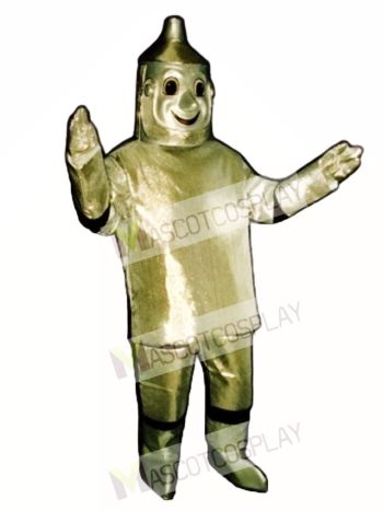 Tin Man with Hat Mascot Costume