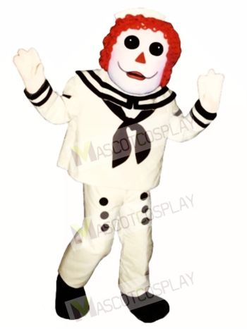 Boy Rag Doll Mascot Costume