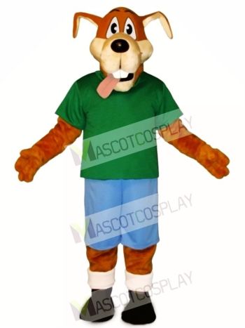 Cute Hank Dog Mascot Costume