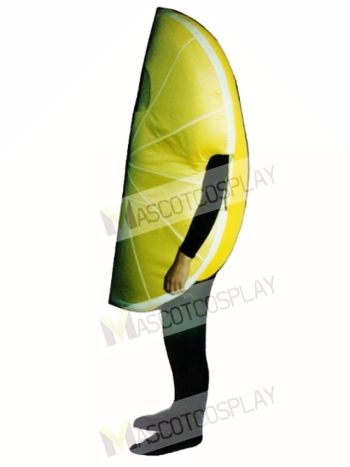 Lemon Wedge Mascot Costume