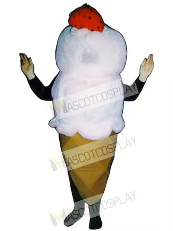Ice Cream Cone Mascot Costume