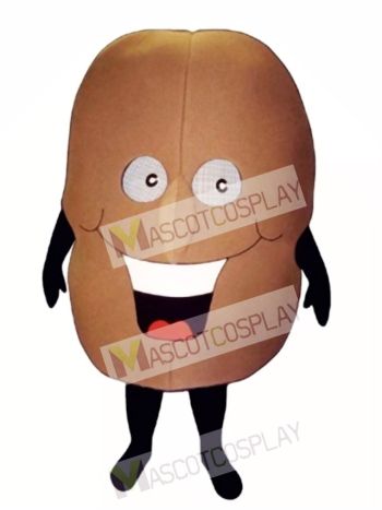 Coffee Bean Mascot Costume