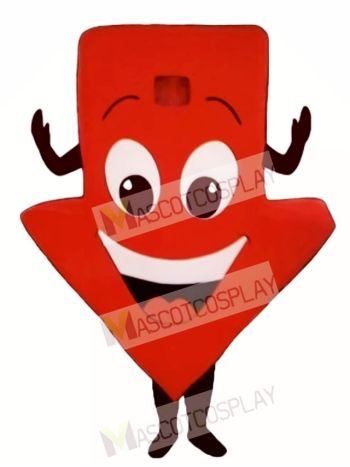 Red Arrow Mascot Costume