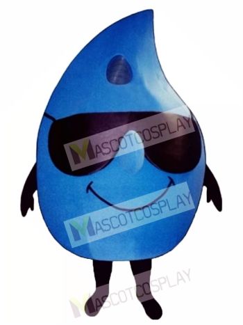 Drip with Shades Mascot Costume