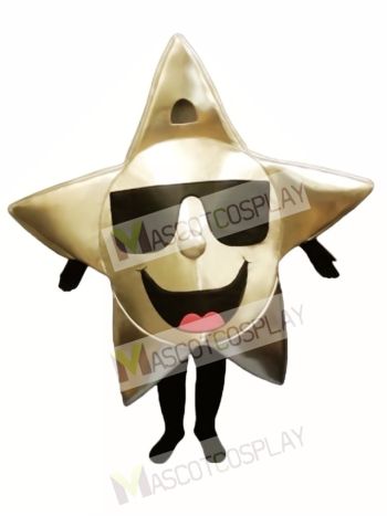 Star with Shades Mascot Costume
