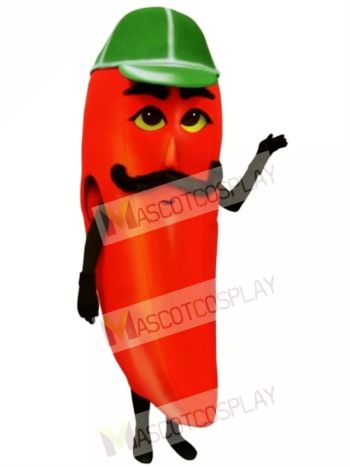 Hot Pepper Mascot Costume