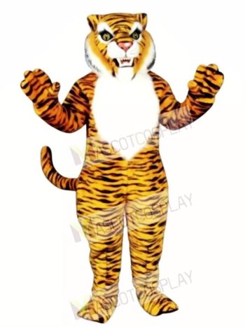 Cute Tiger Mascot Costume