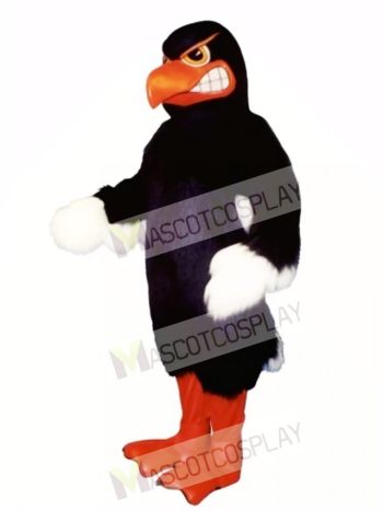 Cute Fighting Hawk Mascot Costume