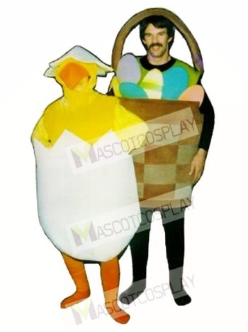 Basket of Eggs Mascot Costume