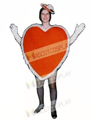 Heart Mascot Costume