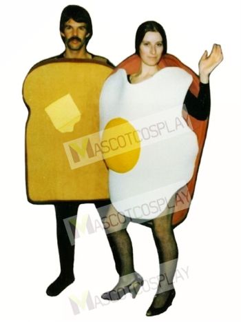 Toast Mascot Costume
