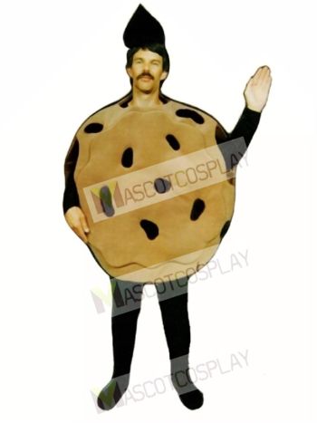 Chocolate Chip Cookie Mascot Costume