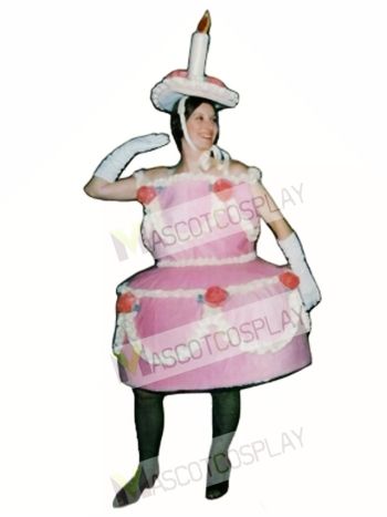 Birthday Cake Mascot Costume