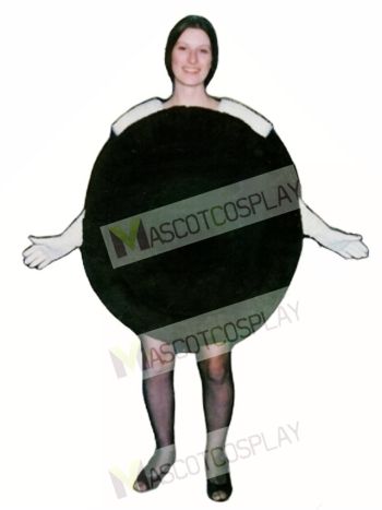 Brown & White Cookie Mascot Costume