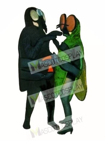 Spider (on the left )Mascot Costume