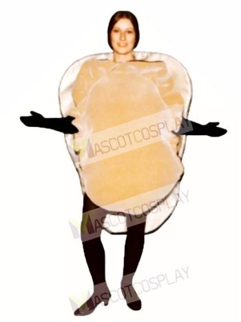 Oyster on Half Shell Mascot Costume