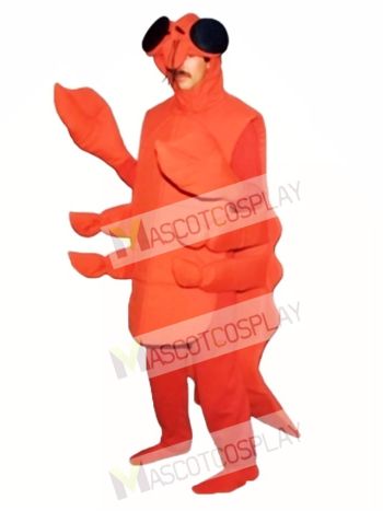 Cute Lobster Mascot Costume