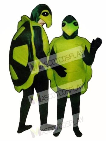 One Turtle Mascot Costume