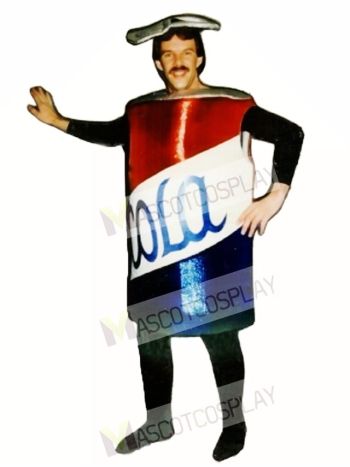 Cola Can Mascot Costume