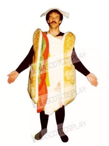 Sub Sandwich Mascot Costume