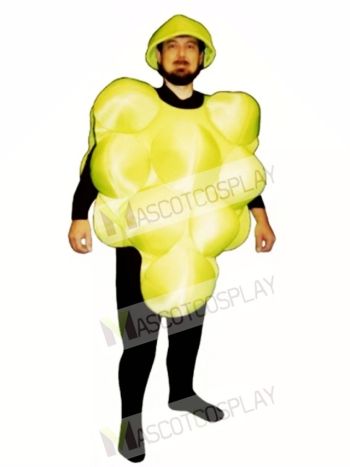 Green Grapes Mascot Costume
