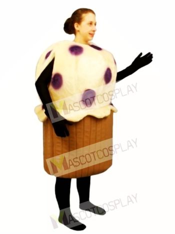 Blueberry Muffin Mascot Costume