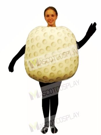 Gold Ball Mascot Costume