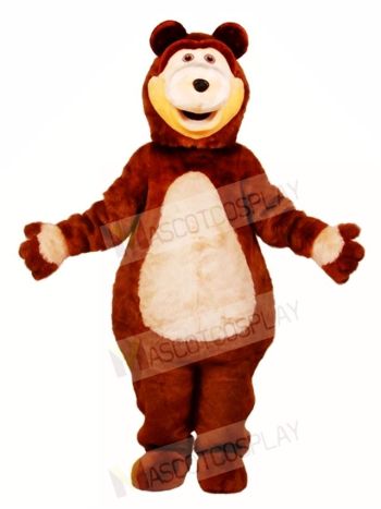 Brown Bear Mascot Costumes Animal