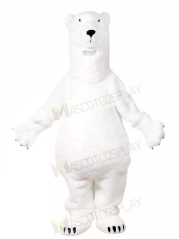 White Polar Bear Mascot Costumes Animal