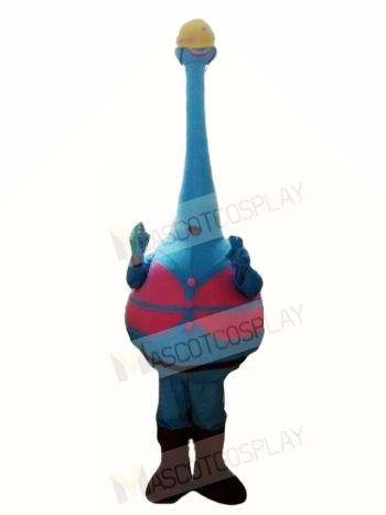 Big Pink Vest Ostrich Mascot Costumes Animal